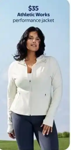 Walmart Athletic Works performance jacket offer