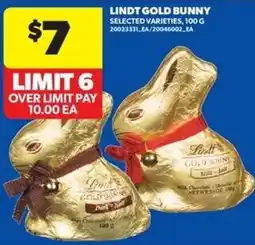 Real Canadian Superstore Lindt gold bunny offer