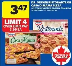 Real Canadian Superstore Dr. Oetker ristorante or casa di mama pizza offer