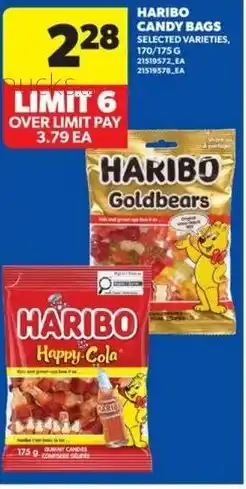 Real Canadian Superstore Haribo candy bags offer