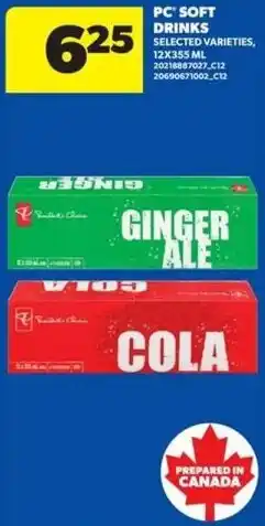 Real Canadian Superstore PC soft drinks offer