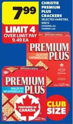 Real Canadian Superstore Christie premium plus crackers offer