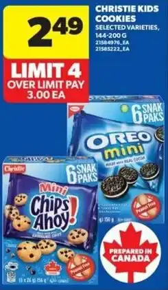 Real Canadian Superstore Christie kids cookies offer