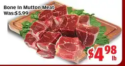 Top Food Supermarket Bone In Mutton Meat offer