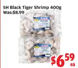 Top Food Supermarket SH Black Tiger Shrimp offer