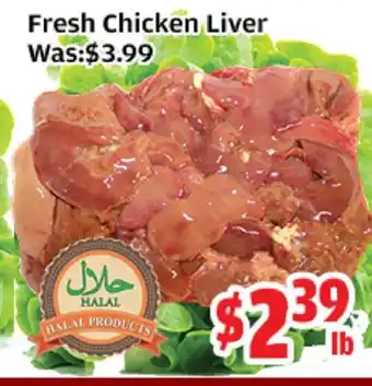 Top Food Supermarket Fresh Chicken Liver offer