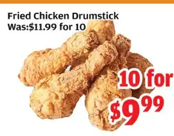 Top Food Supermarket Fried Chicken Drumstick offer