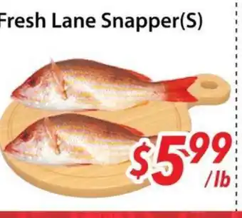 Bestco Food Mart Fresh Lane Snapper(S) offer