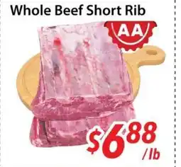 Bestco Food Mart Whole Beef Short Rib offer