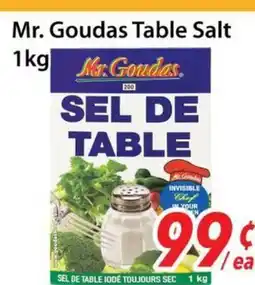 Bestco Food Mart Mr. Goudas Table Salt offer