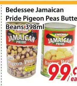 Bestco Food Mart Bedessee Jamaican Pride Pigeon Peas Butter Beans offer