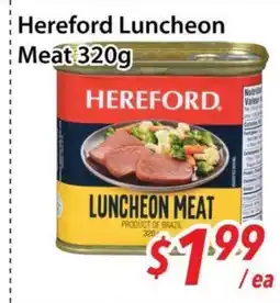 Bestco Food Mart Hereford Luncheon Meat offer