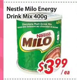 Bestco Food Mart Nestle Milo Energy Drink Mix offer