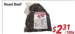 Bestco Food Mart Roast Beef offer