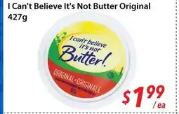 Bestco Food Mart I Can't Believe It's Not Butter Original offer