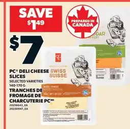 Valu-mart TRANCHES DE FROMAGE DE CHARCUTERIE PC offer