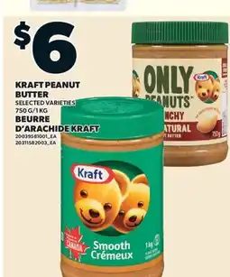 Valu-mart BEURRE D'ARACHIDE KRAFT offer