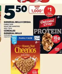 Valu-mart CÉRÉALES GENERAL MILLS offer