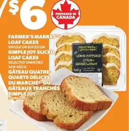 Valu-mart GÂTEAU QUATRE- QUARTS DÉLICES QUARTS DÉLICES OU GÂTEAUX TRANCHÉS SIMPLE JOY offer