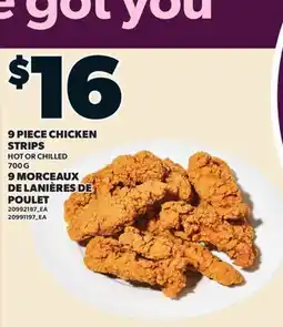 Valu-mart 9 MORCEAUX,700 G DE LANIÈRES DE POULET offer
