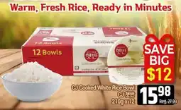 Galleria Supermarket CJ Cooked White Rice Bowl offer