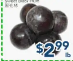 Oceans Fresh Food Market Sweet Black Plum offer