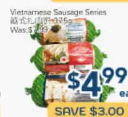 Oceans Fresh Food Market Vietnamese Sausage Series offer