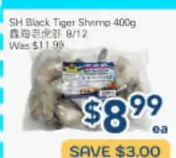 Oceans Fresh Food Market SH Black Tiger Shrimp offer