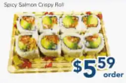 Oceans Fresh Food Market Spicy Salmon Crispy Roll offer