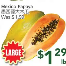 Ample Food Market Mexico Papaya offer
