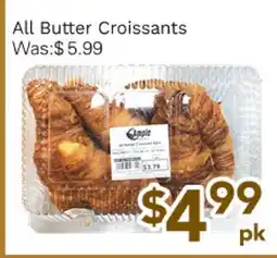 Ample Food Market All Butter Croissants offer