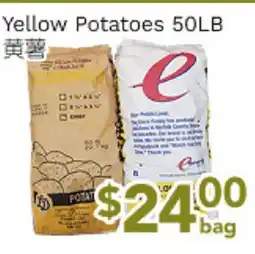 Ample Food Market Yellow Potatoes 50LB offer
