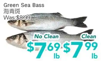 Ample Food Market Green Sea Bass offer