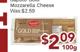 Ample Food Market Saputo Gold Mozzarella Cheese offer