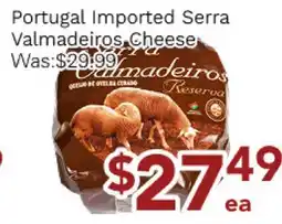 Ample Food Market Portugal Imported Serra Valmadeiros Cheese offer