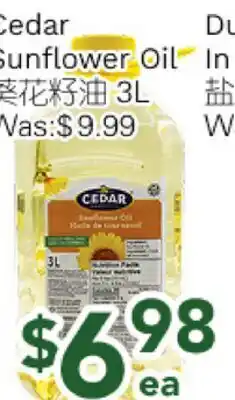 Ample Food Market Cedar Sunflower Oil offer