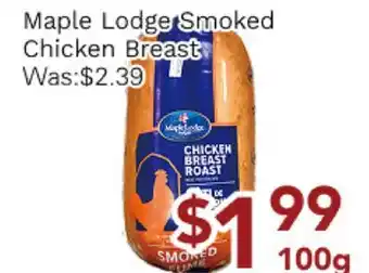 Ample Food Market Maple Lodge Smoked Chicken Breast offer