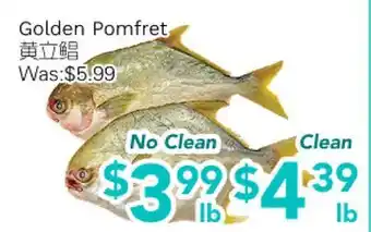 Ample Food Market Golden Pomfret offer