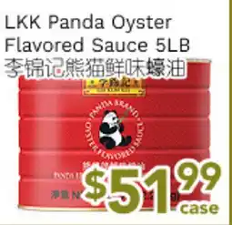Ample Food Market LKK Panda Oyster Flavored Sauce 5LB offer