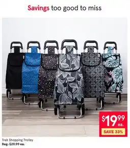 Kitchen Stuff Plus Trek Shopping Trolley offer