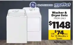 Surplus Furniture Ge Appliances Washer & Dryer Sets offer