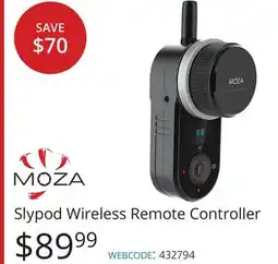 Vistek Moza Slypod Wireless Remote Controller offer