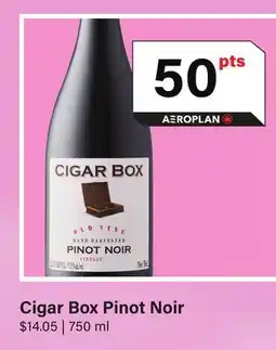 LCBO Cigar Box Pinot Noir offer