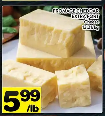 Supermarché PA FROMAGE CHEDDAR EXTRA FORT | Cheese offer