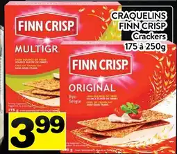 Supermarché PA CRAQUELINS FINN CRISP | Crackers offer