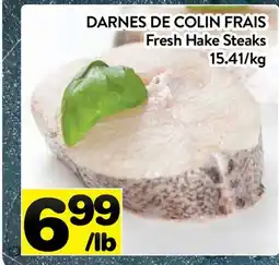 Supermarché PA DARNES DE COLIN FRAIS | Fresh Hake Steaks offer