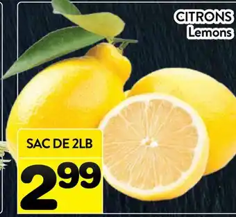 Supermarché PA CITRONS | Lemons offer