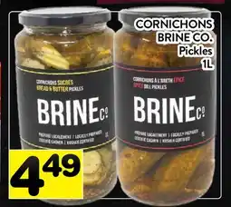 Supermarché PA CORNICHONS BRINE CO. | Pickles offer