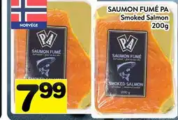Supermarché PA SAUMON FUMÉ PA | Smoked Salmon offer