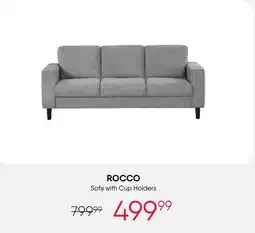 Meubles RD Rocco - Sofa with Cup Holders offer
